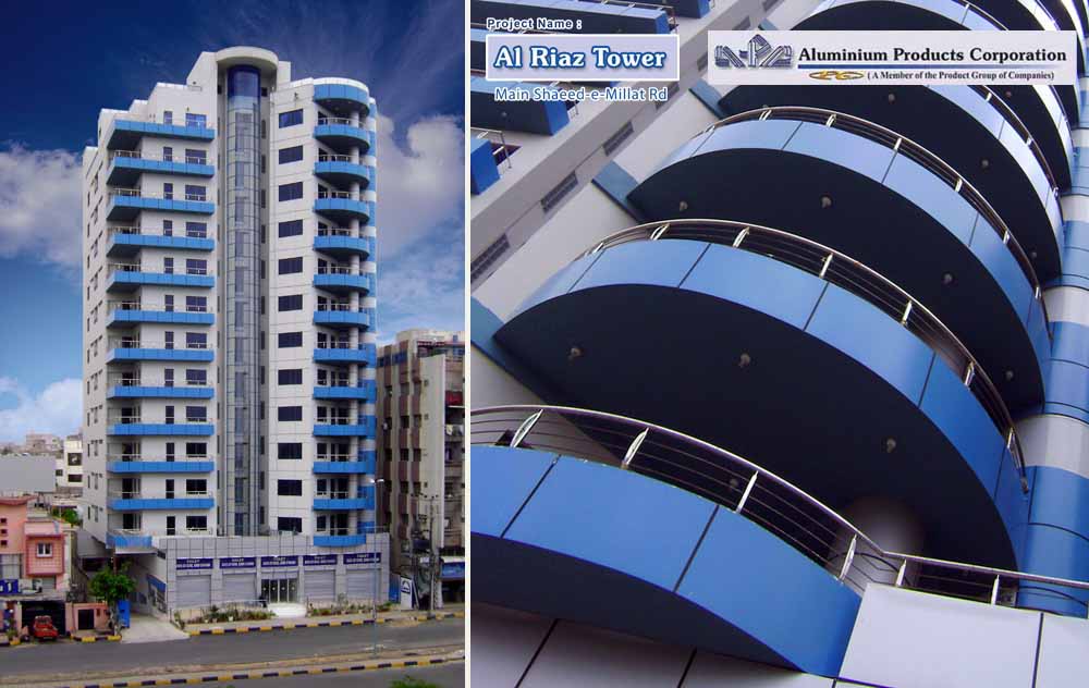 Al Riaz Tower - Main Shaheed e Millat Road - Karachi