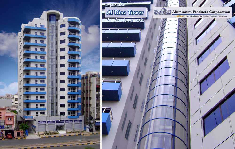 Al Riaz Tower - Main Shaheed e Millat Road - Karachi