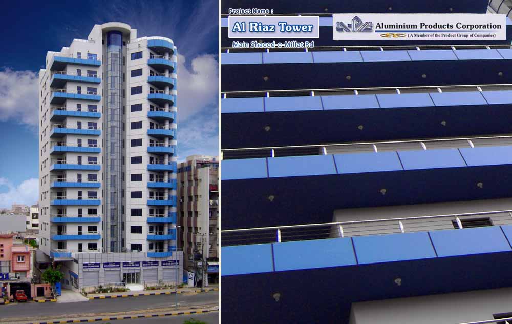 Al Riaz Tower - Main Shaheed e Millat Road - Karachi